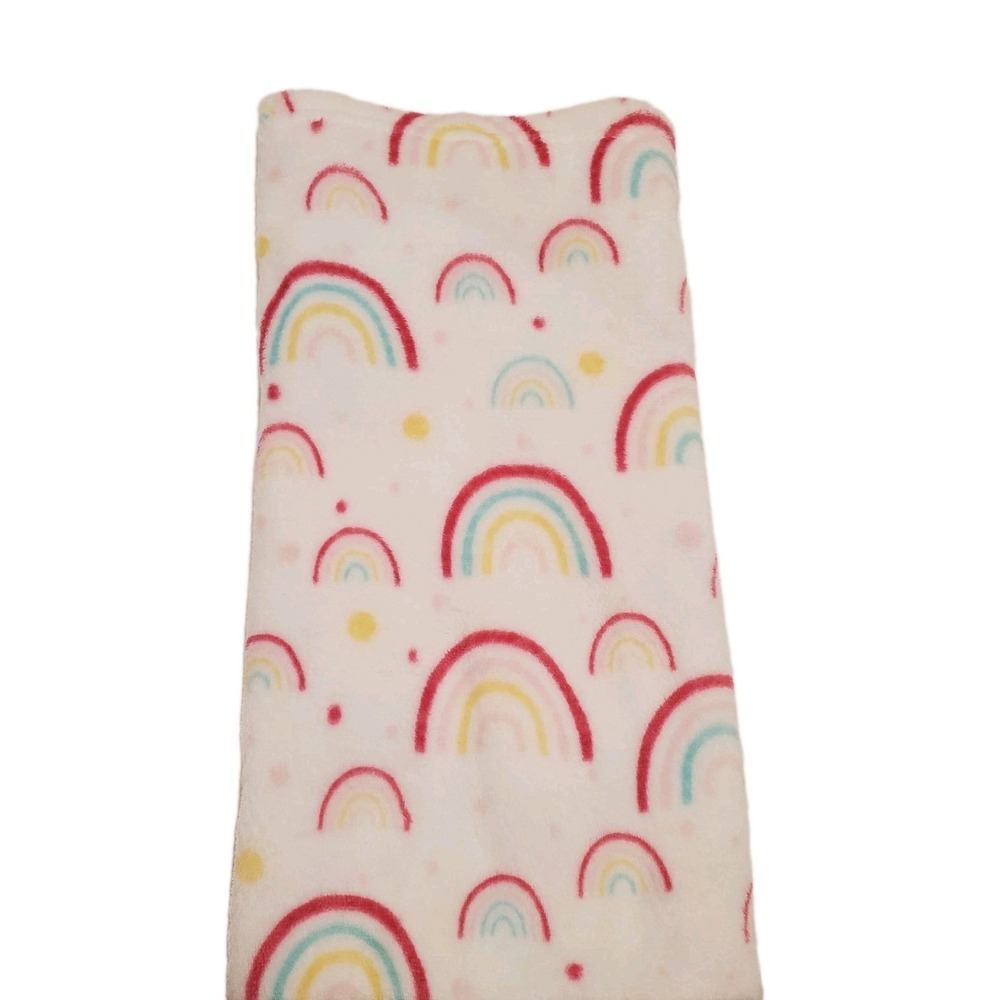Parent's Choice Rainbow Baby Blanket Single Layer Walmart